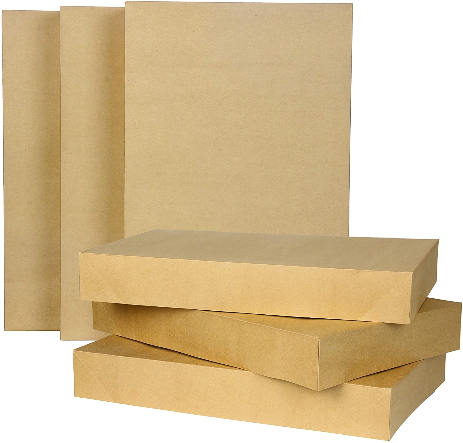 Brown Kraft Cardboard Boxes Gift Wrap - lafiestadowntownla